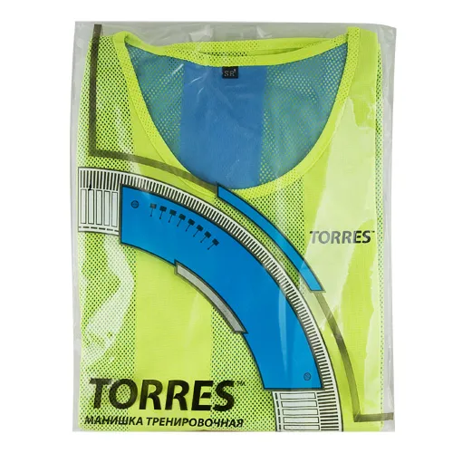 Манишка детская TORRES двухсторонняя, TR11950Y/B, р.Jr, тренировочная, полиэстер, жёлт-синий за 1&nbsp;026.80 ₽ в Якутске