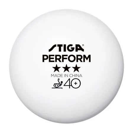 Мяч для наст. тенниса Stiga Perform 3***, 40+, 1113-2110-06, пластик, ITTF Appr., уп.6 шт, бел за 2&nbsp;121.60 ₽ купить в Якутске