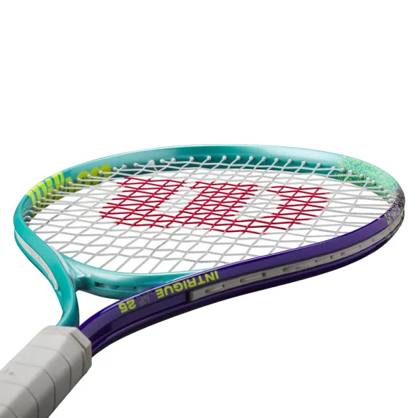 Ракетка б/т дет. Wilson Intrigue Jr 25, WR180310U, для детей 9-10лет, алюминий,со струн., бирюз-фиол за 5&nbsp;271.70 ₽ в Якутске