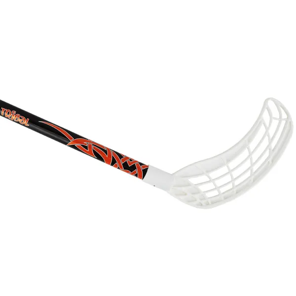 Клюшка для флорбола RealStick Tribal Jr, MR-KF-TR85-WH, 85см,прямой крюк,пластик,черн-бел-оранж за 2&nbsp;237.20 ₽ в Якутске