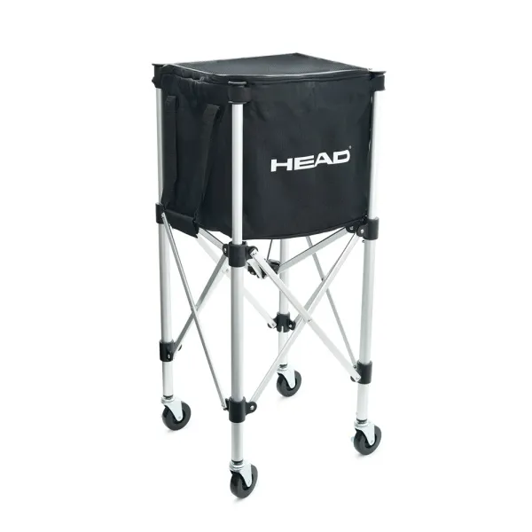 Корзина для теннисных мячей HEAD TT7003, на 125 мячей,с сумкой-переноской, складная, металл, черный за 6&nbsp;942.80 ₽ в Якутске
