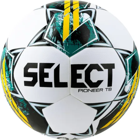 Мяч футб. SELECT Pioneer TB V23, 0865060005, р.5, FIFA Basic, 32п, ПУ, термосш, бело-зелено-желтый за 5&nbsp;684.80 ₽ купить в Якутске