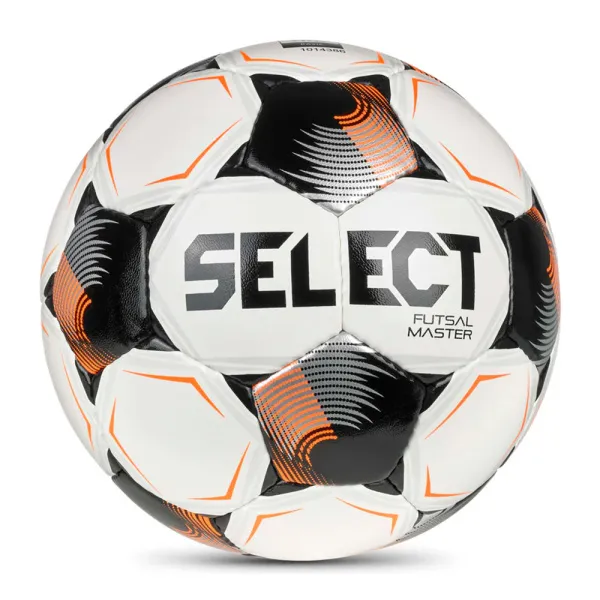 Мяч футзал. SELECT Futsal Master V26, 1043471004, р.4, Basic, 32п, ПУ, руч.сш, бело-черно-оранж за 7&nbsp;539.50 ₽ в Якутске