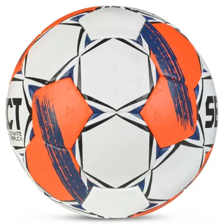 Мяч ганд. SELECT Ultimate Replica v25, 3572858745, р.3(Senior), ПУ,руч.сш, бел-оранж-т.син за 5&nbsp;373.70 ₽ купить в Якутске
