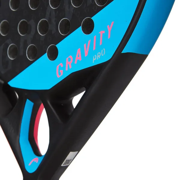 Ракетка для падела HEAD Gravity Pro 2022, 228162,для продв.игр., карбон, стекловолокно,черн-сине-роз за 16&nbsp;138.10 ₽ в Якутске