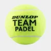 Мяч для падела Dunlop Team Padel, 601553, уп.3 шт, сукно, нат.резина,желтый за 1&nbsp;110.10 ₽ купить в Якутске
