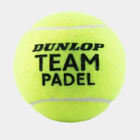Мяч для падела Dunlop Team Padel, 601553, уп.3 шт, сукно, нат.резина,желтый за 1&nbsp;110.10 ₽ купить в Якутске