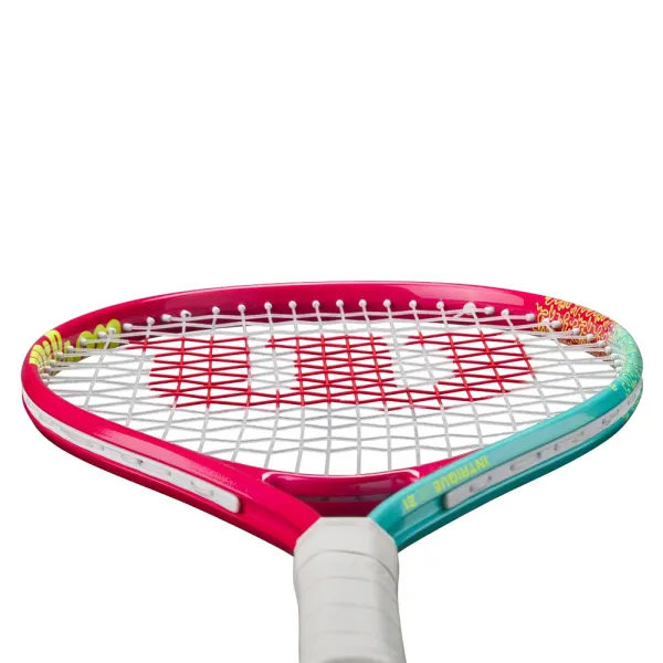 Ракетка б/т дет. Wilson Intrigue Jr 21, WR180510U, для дет.5-6лет, алюминий,со струн.,розово-бирюзов за 5&nbsp;271.70 ₽ в Якутске