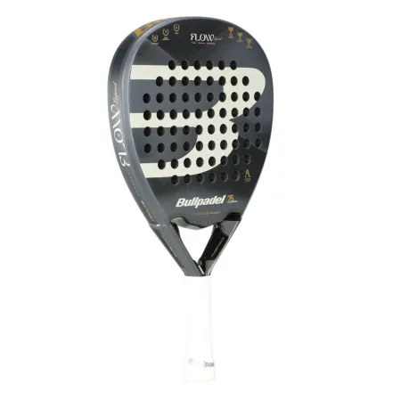 Ракетка для падела BULLPADEL Flow Legend, 494405, для профессионалов, стекловолокно,черно-белый за 31&nbsp;307.20 ₽ купить в Якутске