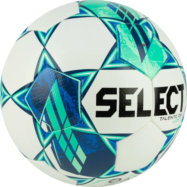 Мяч футб. SELECT Talento DB Light V23, 0775860004, р.5, 32п, ПУ, гибрид.сш, бело-зеленый за 5&nbsp;531.80 ₽ в Якутске