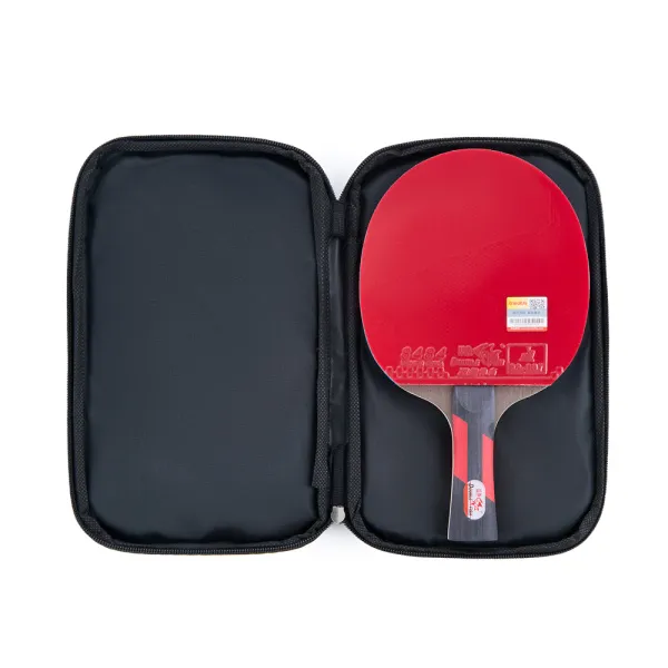 Ракетка для н/т DOUBLE FISH CK-208, для любителй, ITTF,наклад. 2,2 мм, конич. ручка + сумка-чехол за 2&nbsp;004.30 ₽ в Якутске