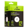 Мяч для наст. тенниса Stiga Cup ABS, 1110-2510-12, диам.40+мм, пластик, упак. 12 шт, белый за 1&nbsp;774.80 ₽ купить в Якутске