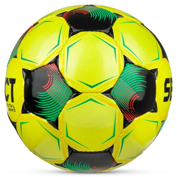 Мяч футзал. SELECT Futsal Mimas V26, 1053471007, р.4,FIFA Basic, 32п, ПУ, руч.сш, желто-зелено-черн. за 6&nbsp;113.20 ₽ в Якутске