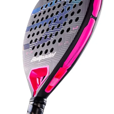 Ракетка для падела BULLPADEL Wonder 27, 497250, для продв.игроков, стекловолокно, карбон, черно-роз за 42&nbsp;969.20 ₽ купить в Якутске