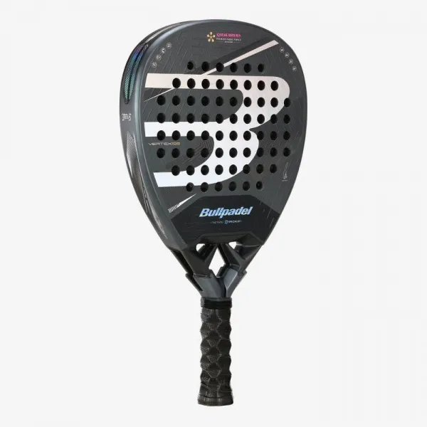 Ракетка для падела BULLPADEL Vertex 05 TF 25, 495197, для проф. и любителей, стекловолокно, черный за 53&nbsp;329 ₽ в Якутске