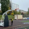 Баскетбольная стойка мобильная складная на пружинах вынос 2,25 м c противовесом ZAVODSPORTA за 530&nbsp;660 ₽ купить в Якутске