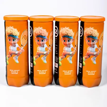 Мяч теннисный детский NS Orange, 5021005, уп.3 шт, резина, шерть, нейлон, желто-оранжевый за 613.70 ₽ купить в Якутске