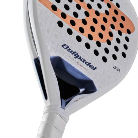 Ракетка для падела BULLPADEL Pearl 27, 497249, для проф-в, стекловолокно,карбон, бело-золотистый за 44&nbsp;319 ₽ купить в Якутске