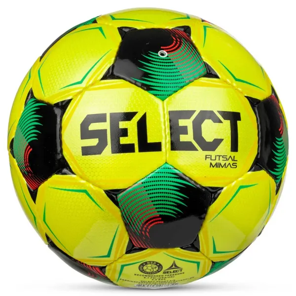 Мяч футзал. SELECT Futsal Mimas V26, 1053471007, р.4,FIFA Basic, 32п, ПУ, руч.сш, желто-зелено-черн. за 6&nbsp;113.20 ₽ в Якутске