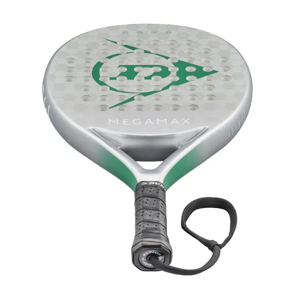 Ракетка для падела Dunlop Megamax Silver, 10370741, для начинающих, графит, серебристый за 11&nbsp;740.20 ₽ в Якутске