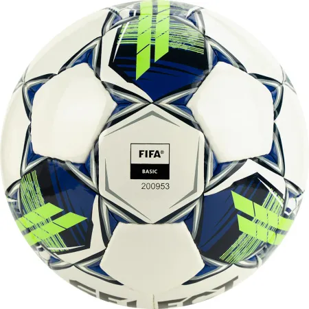 Мяч футзал. SELECT Futsal Master Shiny V22, 1043460004, р.4, Basic,32п, гл.ПУ, руч.сш,бел-син-зел за 7&nbsp;539.50 ₽ купить в Якутске