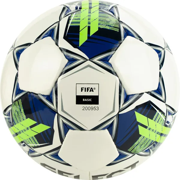 Мяч футзал. SELECT Futsal Master Shiny V22, 1043460004, р.4, Basic,32п, гл.ПУ, руч.сш,бел-син-зел за 7&nbsp;539.50 ₽ в Якутске