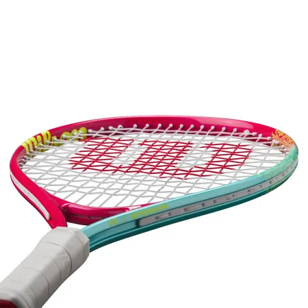 Ракетка б/т дет. Wilson Intrigue Jr 21, WR180510U, для дет.5-6лет, алюминий,со струн.,розово-бирюзов за 5&nbsp;271.70 ₽ купить в Якутске