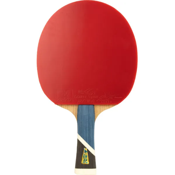 Ракетка для н/т DOUBLE FISH 5A+C, для продвин, ITTF Appr, накл. 2,1 мм, конич. ручка+ 2 мяча V40+мм за 2&nbsp;779.50 ₽ в Якутске