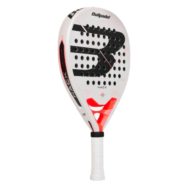Ракетка для падела BULLPADEL Hack Advance, 494415, для проф. и любит, карбон, бело-черно-оранжевый за 18&nbsp;664.30 ₽ в Якутске