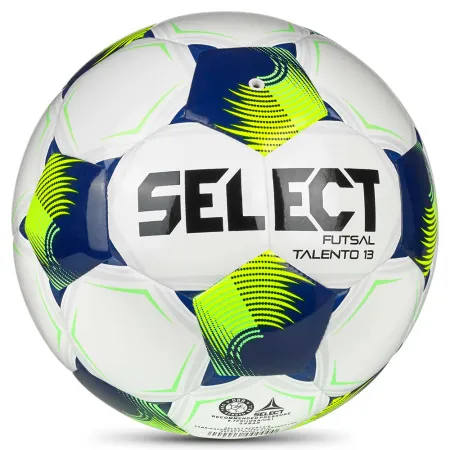 Мяч футзал. SELECT Futsal Talento 13 V26, 1062471015, р.3, 32п, ТПУ, гибр.сш, бело-сине-желтый за 4&nbsp;355.40 ₽ купить в Якутске
