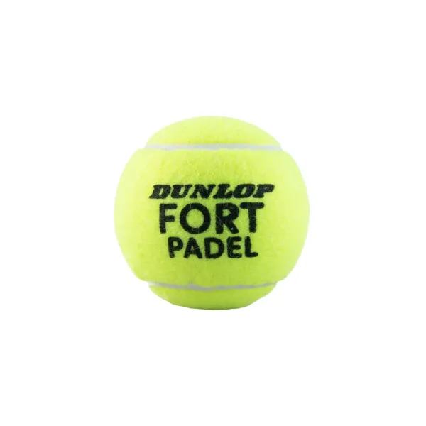 Мяч для падела Dunlop Fort Padel, 601555, уп.3 шт, FIP, сукно, нат.резина,желтый за 1&nbsp;135.60 ₽ в Якутске