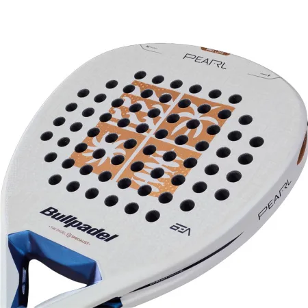 Ракетка для падела BULLPADEL Pearl 27, 497249, для проф-в, стекловолокно,карбон, бело-золотистый за 44&nbsp;319 ₽ купить в Якутске