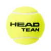 Мяч теннисный HEAD Team 3B, 575703, уп.3 шт, одобр.ITF, фетр, нат.резина, желтый за 569.50 ₽ купить в Якутске