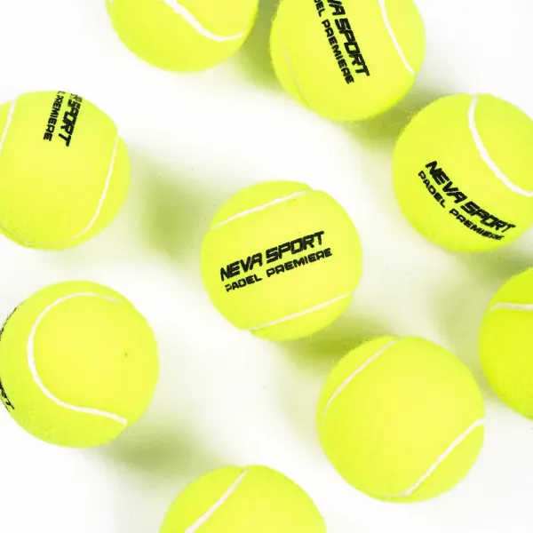 Мяч для падела NS Padel Premier, 502101, уп.3 шт, сукно, нат.резина,желтый за 761.60 ₽ в Якутске