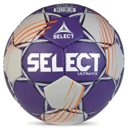 Мяч ганд. SELECT Ultimate Official EHF V24, 1612858999, Senior(р.3), EHF Appr, ПУ, руч.сш, фиол-сер за 15&nbsp;504 ₽ купить в Якутске