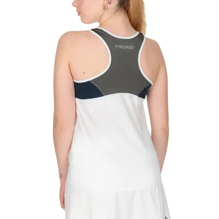 СЦ*Майка жен. HEAD Club 22 Tank Top W 814461-WHDB-L, р.L, 92% полиэстер, 8% эластан, белый за 3&nbsp;500.30 ₽ купить в Якутске