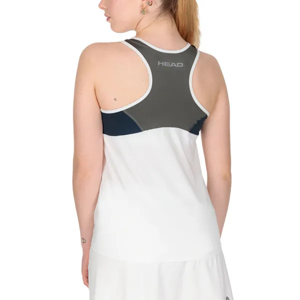 СЦ*Майка жен. HEAD Club 22 Tank Top W 814461-WHDB-L, р.L, 92% полиэстер, 8% эластан, белый за 3&nbsp;500.30 ₽ в Якутске