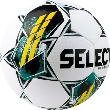Мяч футб. SELECT Pioneer TB V23, 0865060005, р.5, FIFA Basic, 32п, ПУ, термосш, бело-зелено-желтый за 5&nbsp;684.80 ₽ купить в Якутске