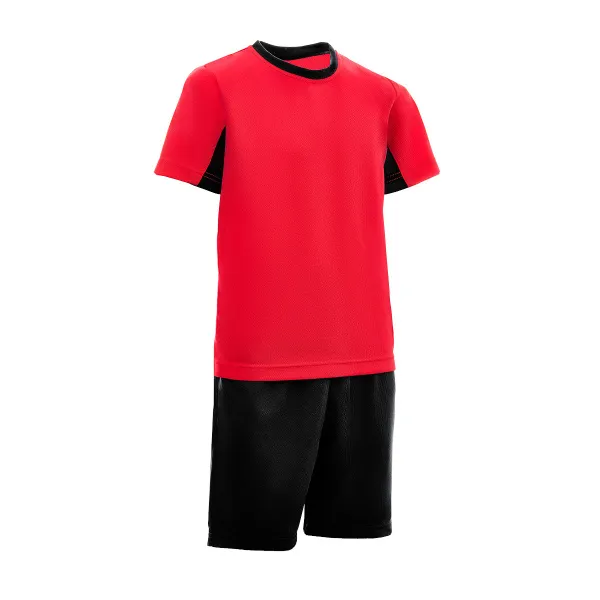 Форма футб. игровая TORRES Classic Junior, FJ-1011-042-140, рост 140 см, полиэстер, красно-черный за 1&nbsp;575.90 ₽ в Якутске