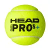 Мяч для падела HEAD Padel Pro S+, 540303, уп.3 шт, FIP Approved, войлок,нат.резина,желтый за 933.30 ₽ купить в Якутске