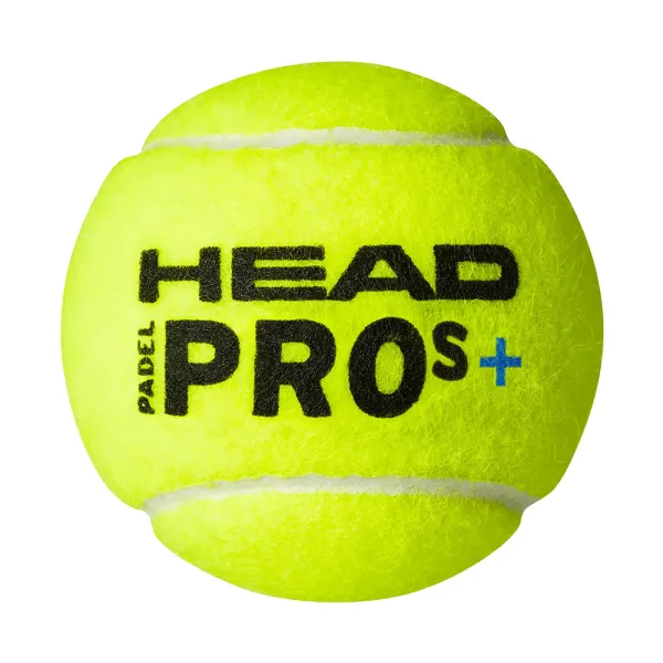 Мяч для падела HEAD Padel Pro S+, 540303, уп.3 шт, FIP Approved, войлок,нат.резина,желтый за 933.30 ₽ в Якутске