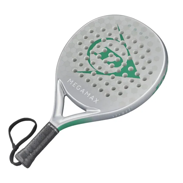 Ракетка для падела Dunlop Megamax Silver, 10370741, для начинающих, графит, серебристый за 11&nbsp;740.20 ₽ в Якутске