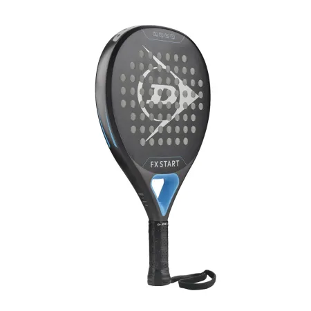 Ракетка для падела Dunlop FX Start, 10370737, для начинающих, гибрид, графит, черно-синий за 13&nbsp;175 ₽ купить в Якутске