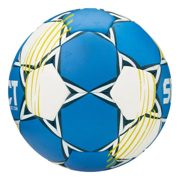 Мяч ганд. SELECT HB FORCE DB V25, 1622858205, Senior (р.3), EHF Appr,ПУ, гибр.сш., сине-белый за 8&nbsp;438.80 ₽ в Якутске
