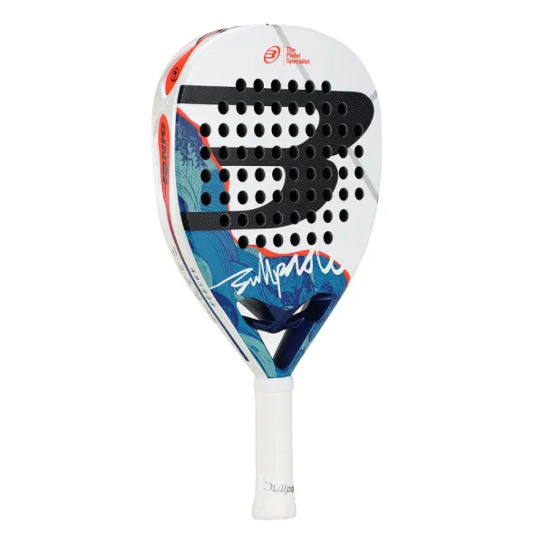 Ракетка для падела BULLPADEL Ionic Power 26, 494411, для продв. игроков, стекловолокно, сине-белый за 28&nbsp;944.20 ₽ в Якутске
