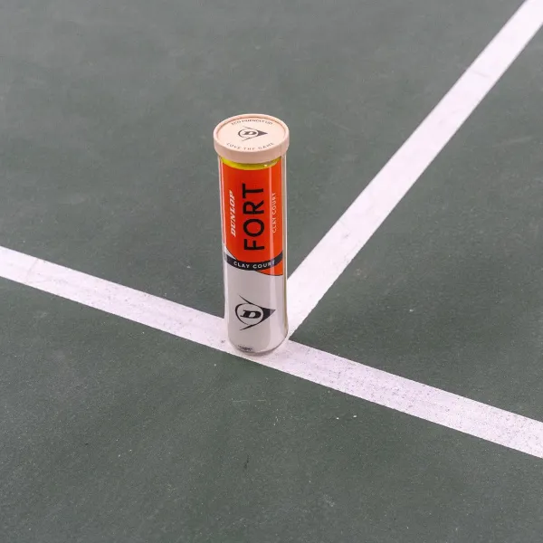 Мяч теннисный Dunlop Fort Clay Court 4B, 601613, уп.4 шт,одобр.ITF и FFT,сукно,нат.резина,желтый за 1&nbsp;812.20 ₽ в Якутске