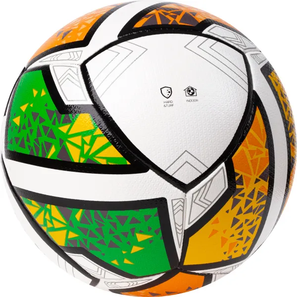 Мяч футзал. TORRES Futsal Club, FS323764, р.4, 10 пан. ПУ, 4 под. сл, гибрид. сш. бело-зел-оранж за 2&nbsp;264.40 ₽ в Якутске