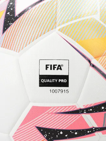 Мяч футзал PUMA Futsal 1, 08376301, р.4, FIFA Quality Pro, 32пан, ПУ, терм.сш, бело-розовый за 6&nbsp;502.50 ₽ купить в Якутске