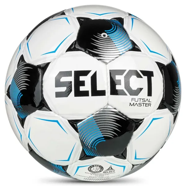 Мяч футзал. SELECT Futsal Master V26, 1043471003, р.4, Basic,32п, гл.ПУ, руч.сш,бело-сине-черный за 7&nbsp;031.20 ₽ в Якутске
