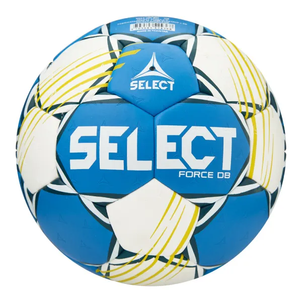 Мяч ганд. SELECT HB FORCE DB V25, 1622858205, Senior (р.3), EHF Appr,ПУ, гибр.сш., сине-белый за 8&nbsp;438.80 ₽ в Якутске